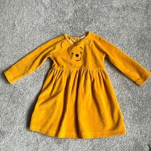 2T Hanna Anderson corduroy Winnie the Pooh dress